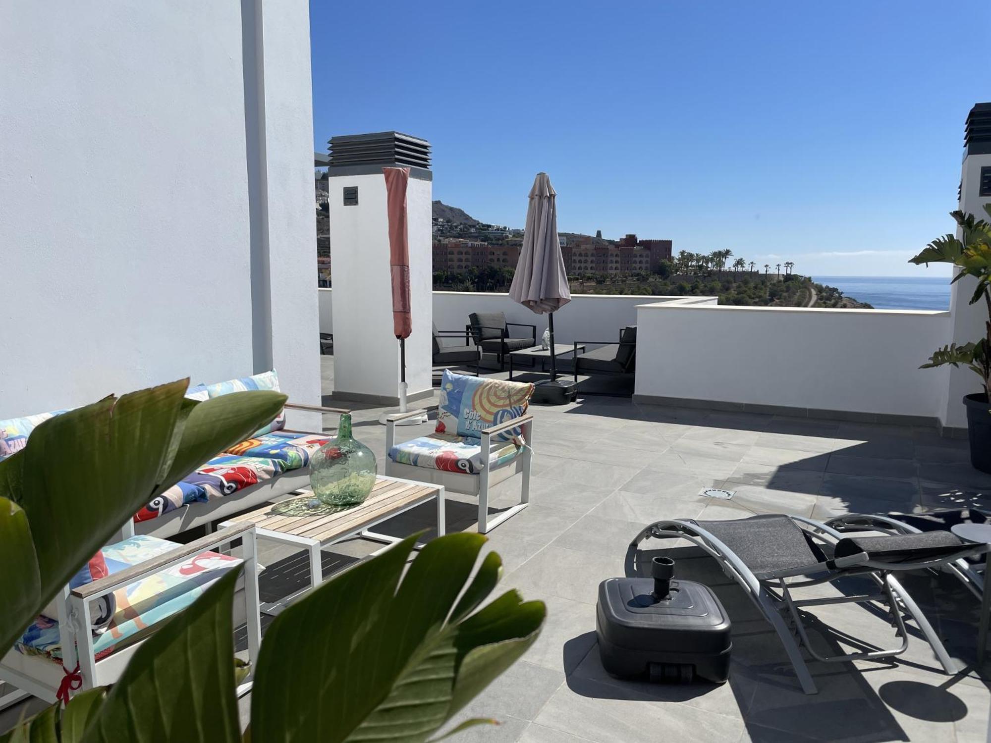 Sunny Penthouse Beach Apartment With Panoramic Views Almuñécar Kültér fotó