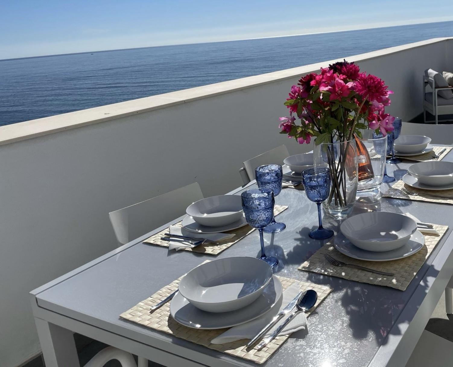 Sunny Penthouse Beach Apartment With Panoramic Views Almuñécar Kültér fotó